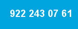 922 243 07 61